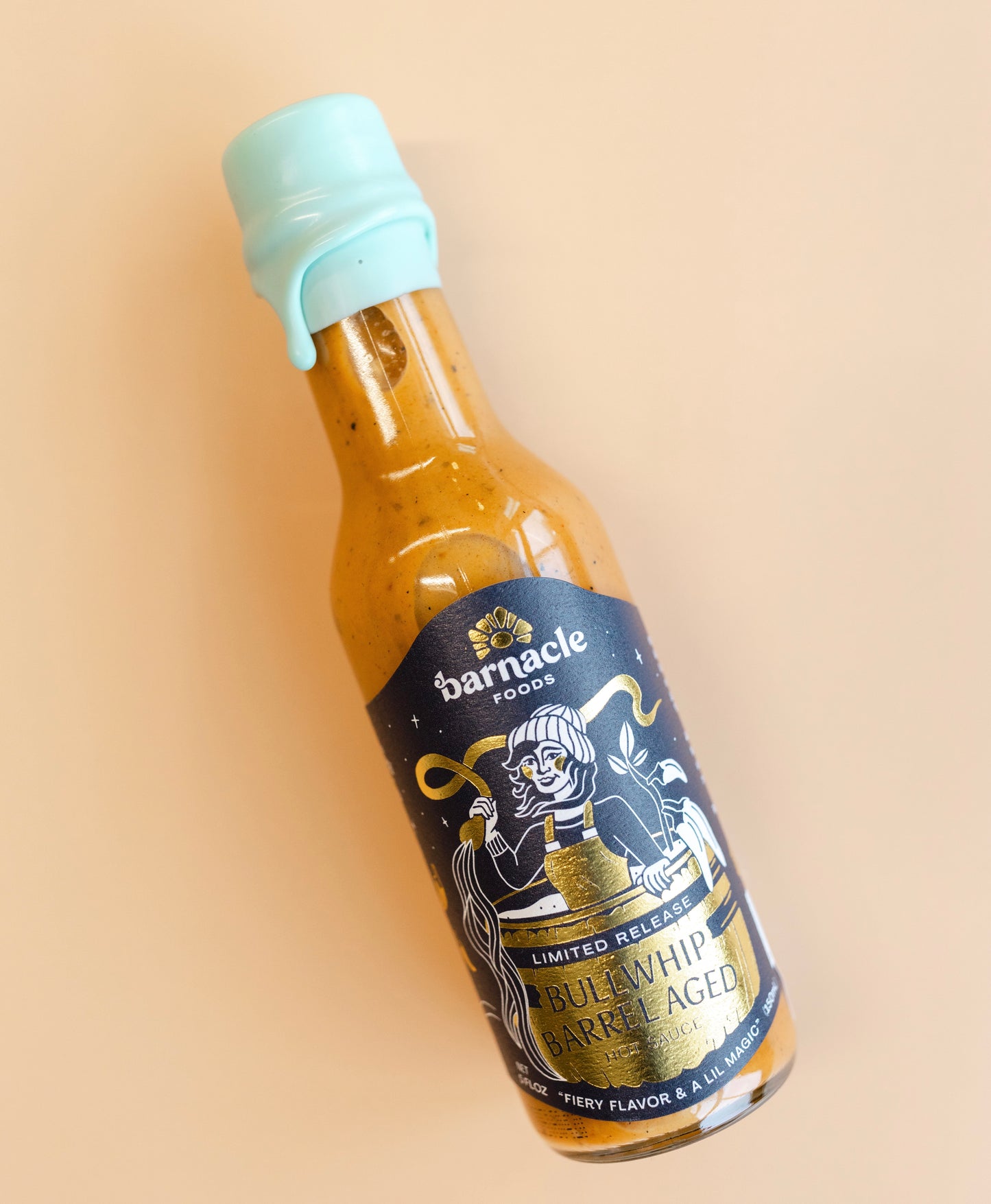 Barrel Aged Bullwhip Hot sauce