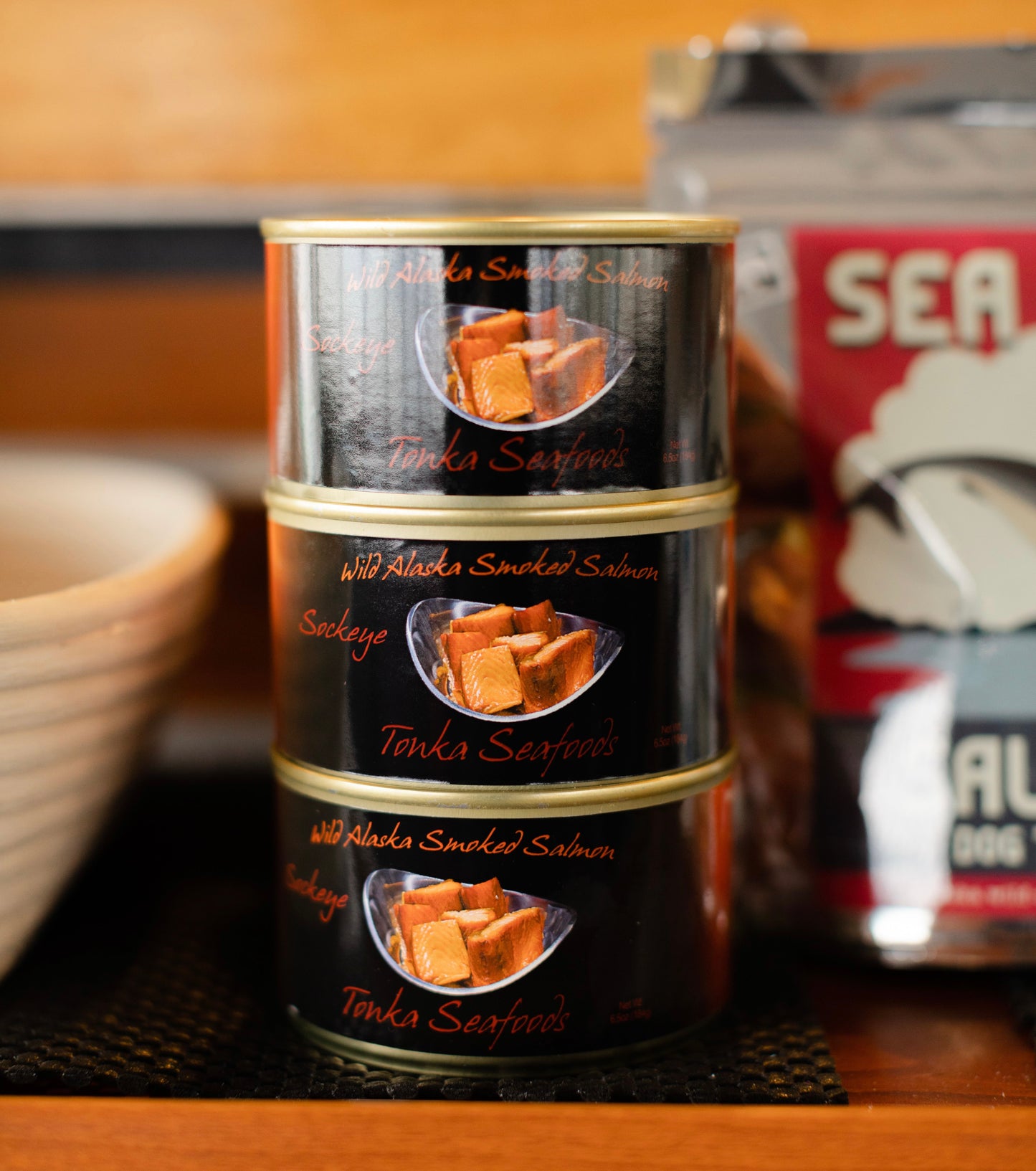 Canned Sockeye Salmon-Tonka Foods 6.5oz
