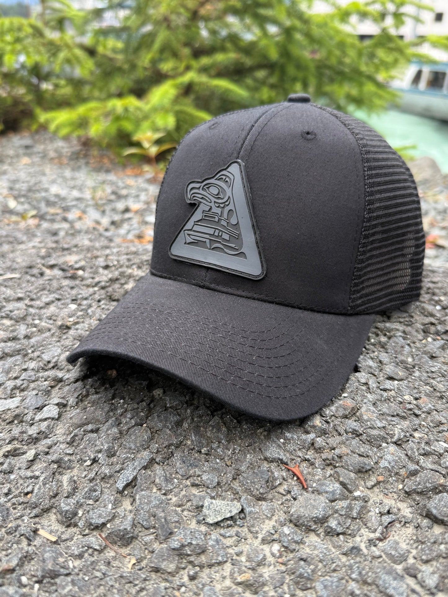 Rubber Patch Trucker Hat