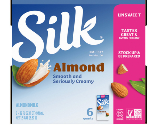 Silk Unsweetened Almond Milk