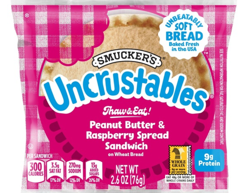 Raspberry Uncrustables