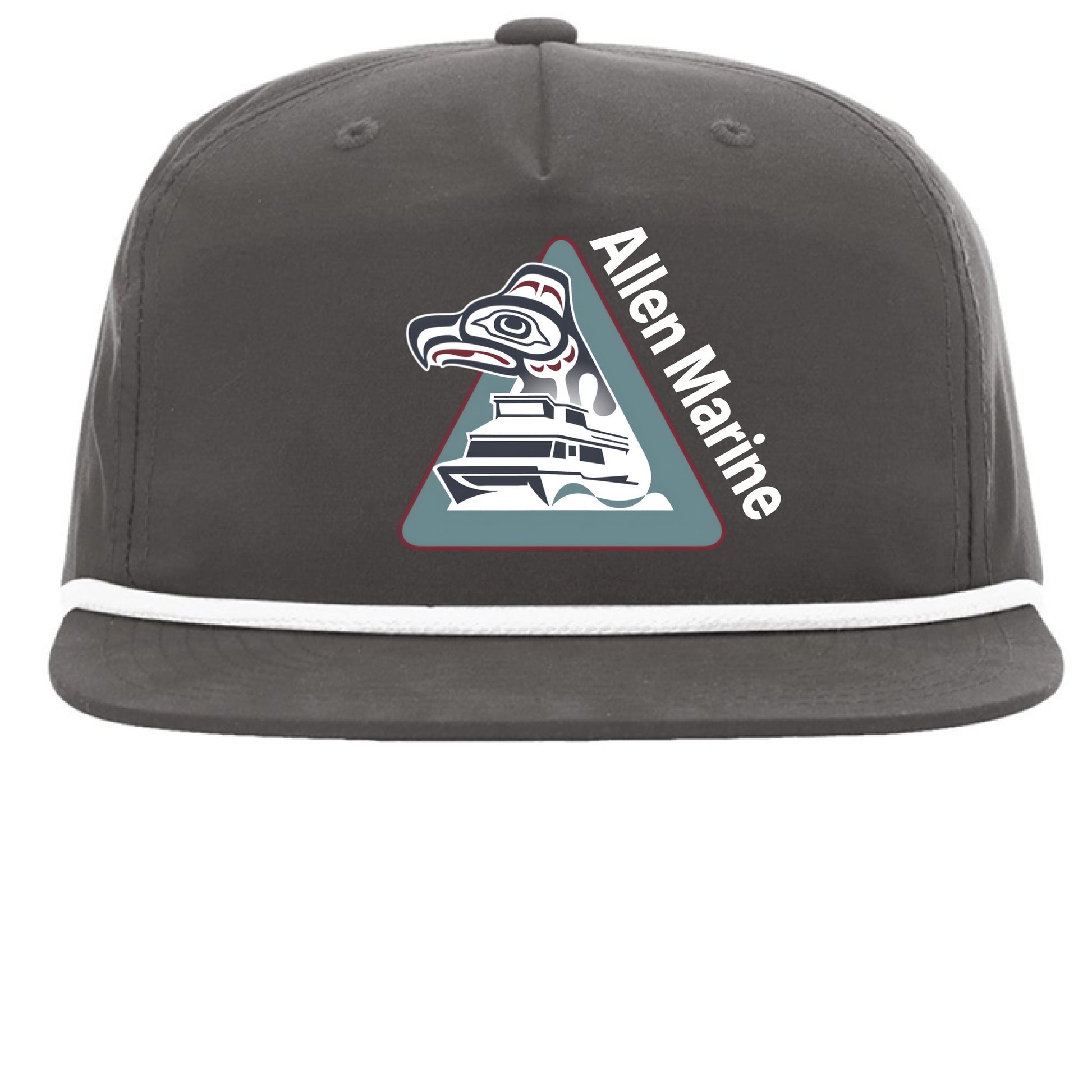 Charcoal/ White - FRONT