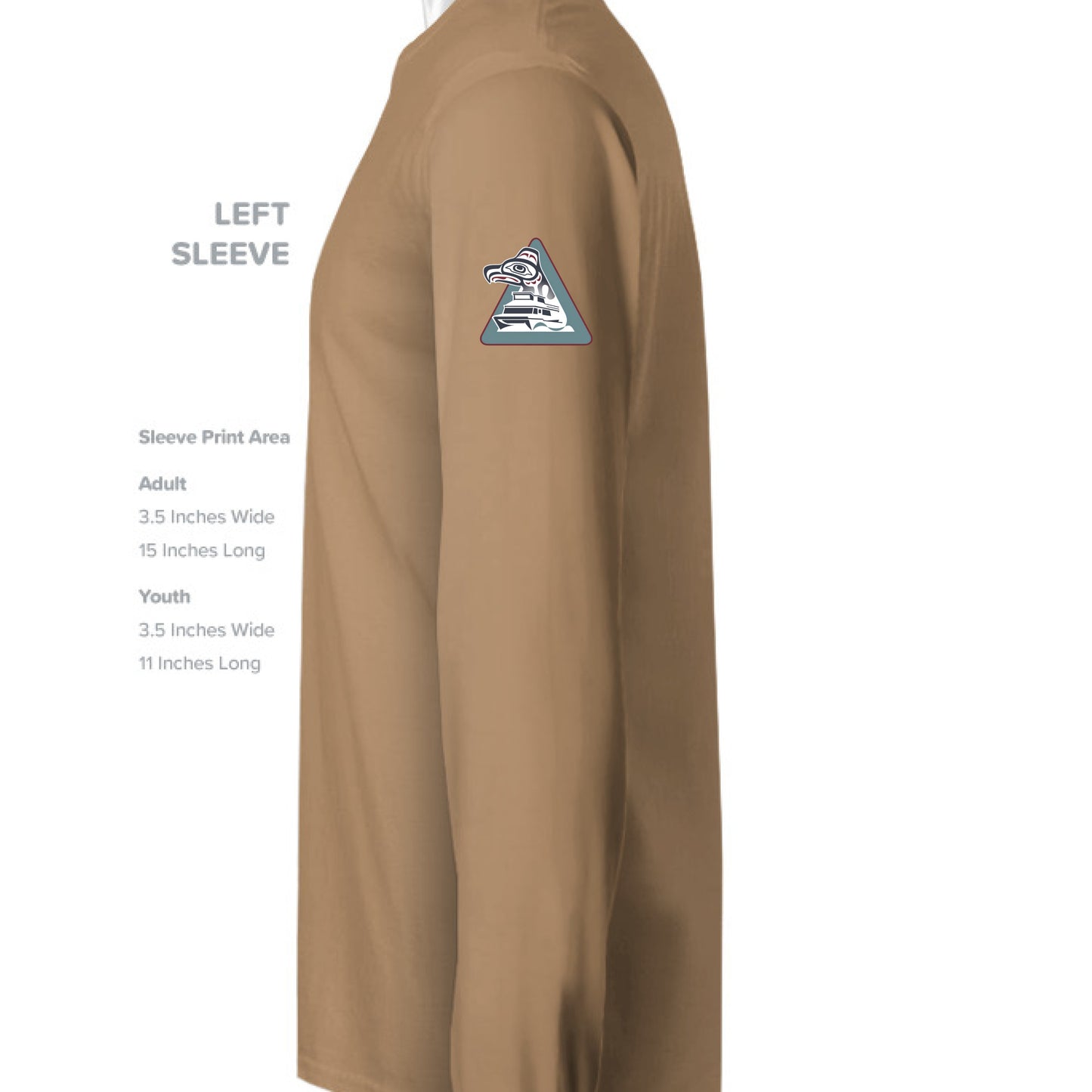 Coyote Brown - SLEEVE_LEFT