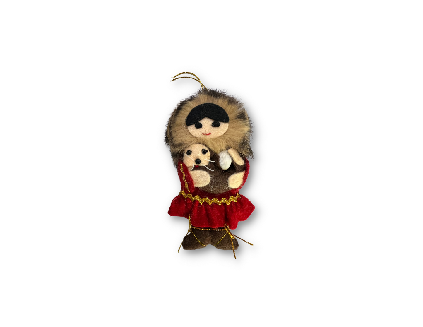 Sitka Otter & Eskimo Ornament